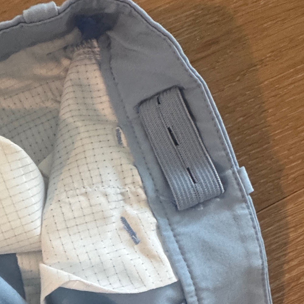 Janie and Jack Black and Light Blue Kids Shorts - Picture 11 of 12